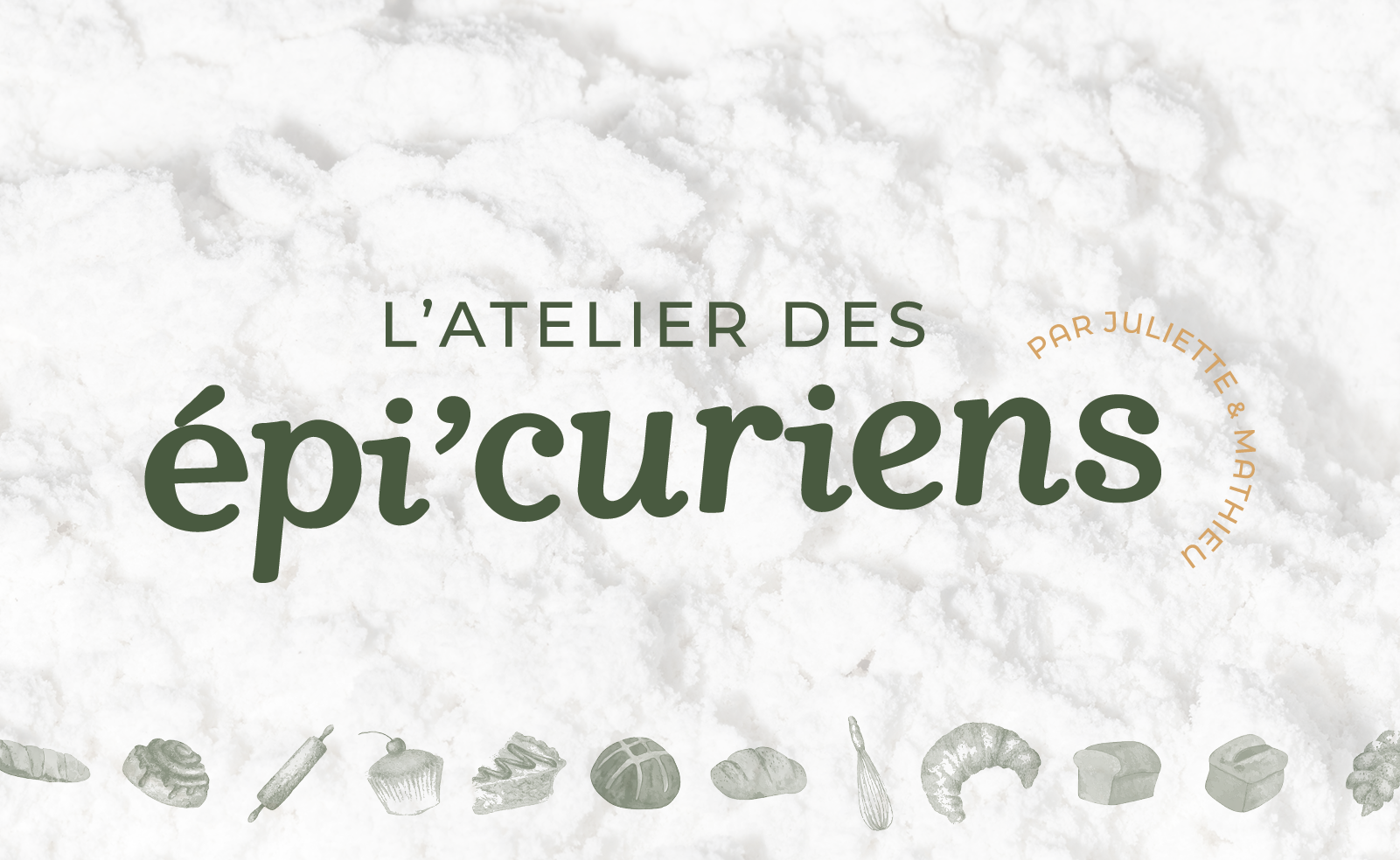 Création de logo pour la boulangerie Maison Antoine à Nantes - fond photo
